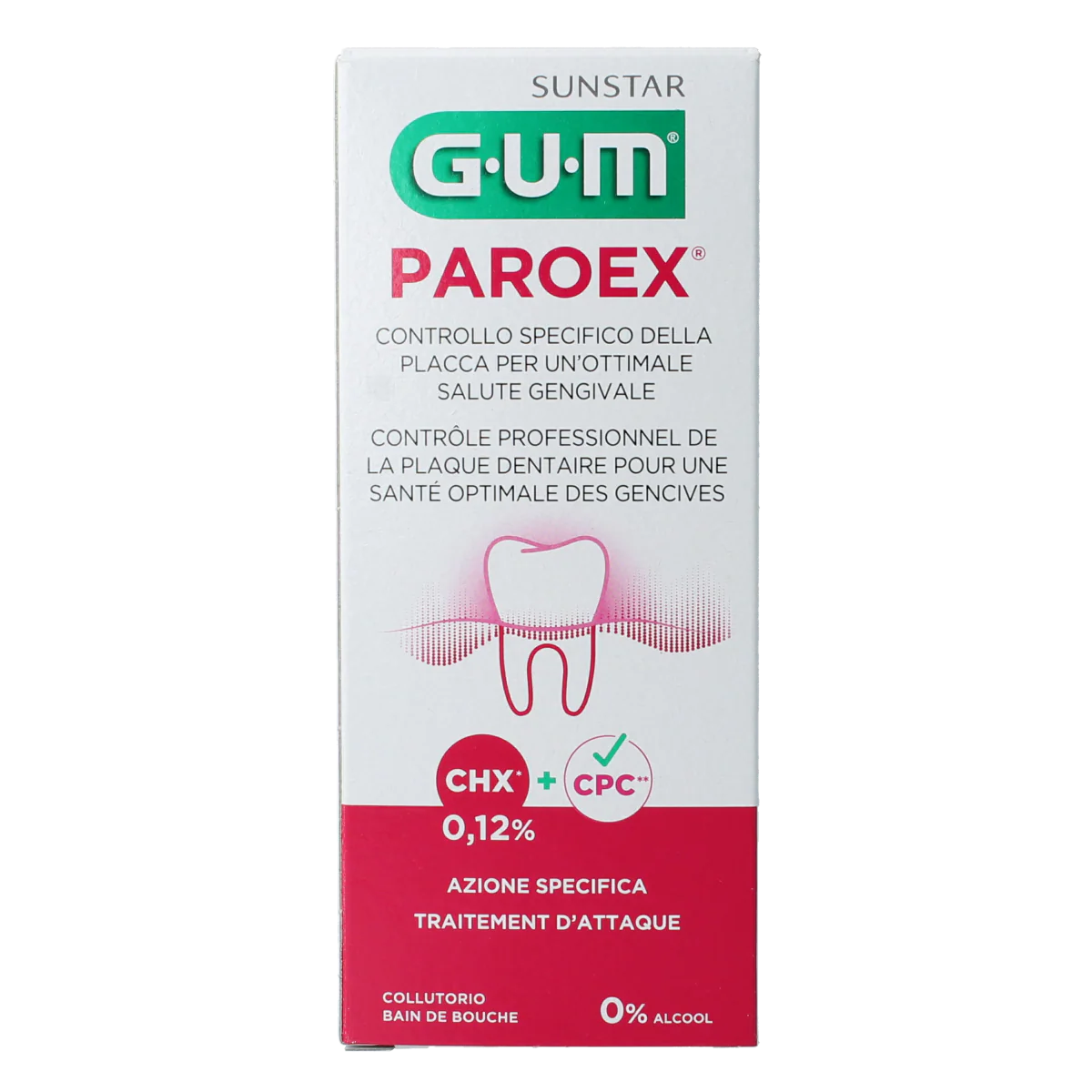 GUM Paroex mondspoelmiddel 300.00 Milliliter