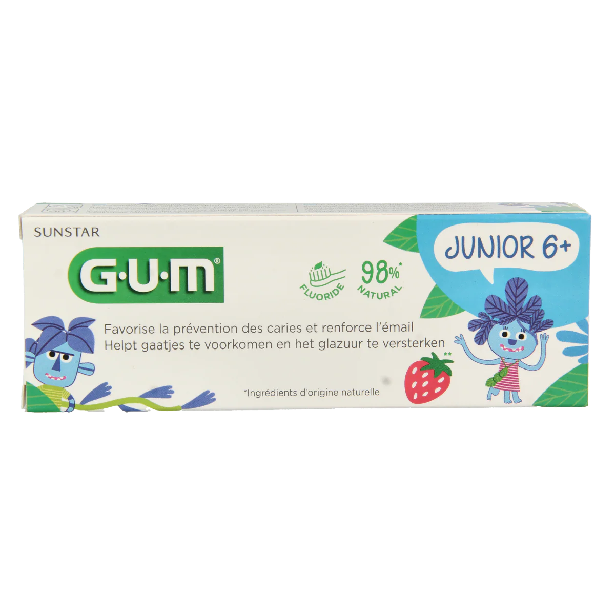 GUM Junior tandpasta 50.00 Milliliter