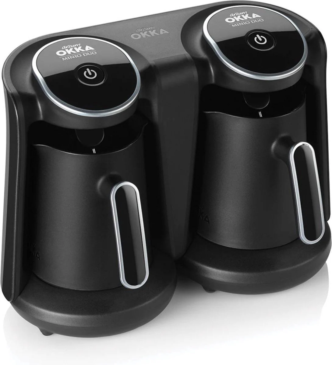 Arzum OKKA Minio DUO Chrome – Turkse Koffiemachine – 8 kopjes – Turkish Coffee Maker – Vrijstaand Turks Koffiezetapparaat