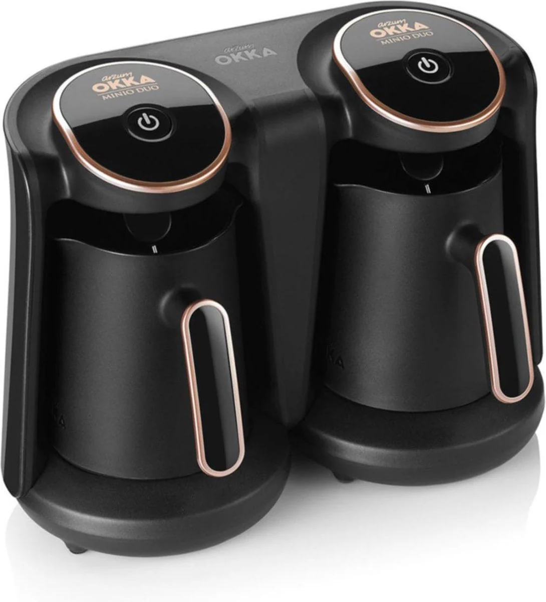 Arzum OKKA Minio DUO Koper – Turkse Koffiemachine – 8 kopjes – Turkish Coffee Maker – Vrijstaand Turks Koffiezetapparaat