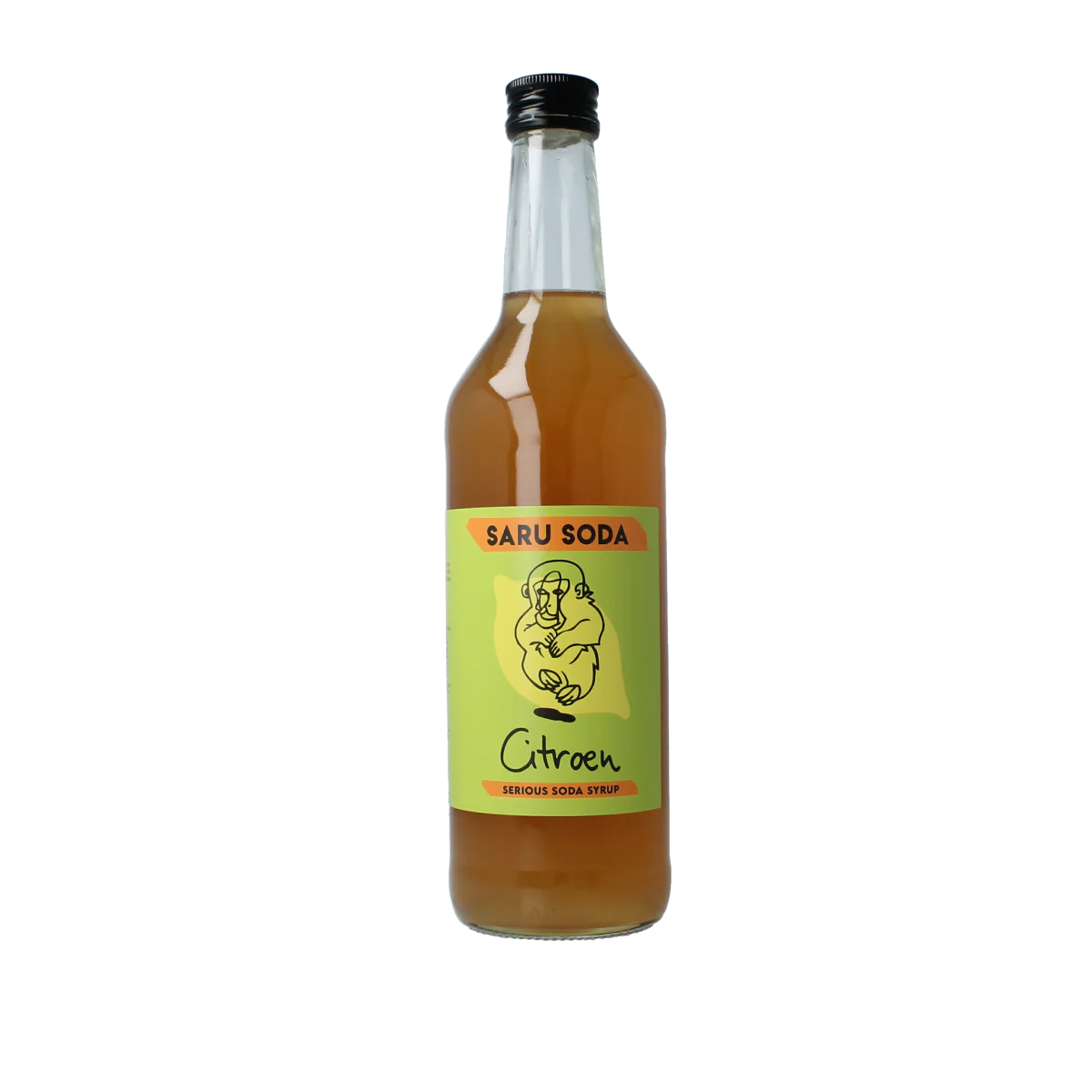 Saru Soda Siroop citroen bio demeter 500.00 Milliliter