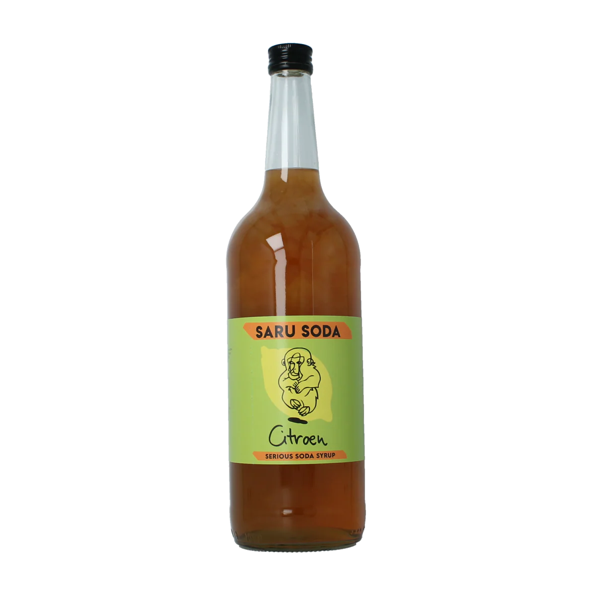 Saru Soda Siroop citroen bio demeter 1.00 Liter