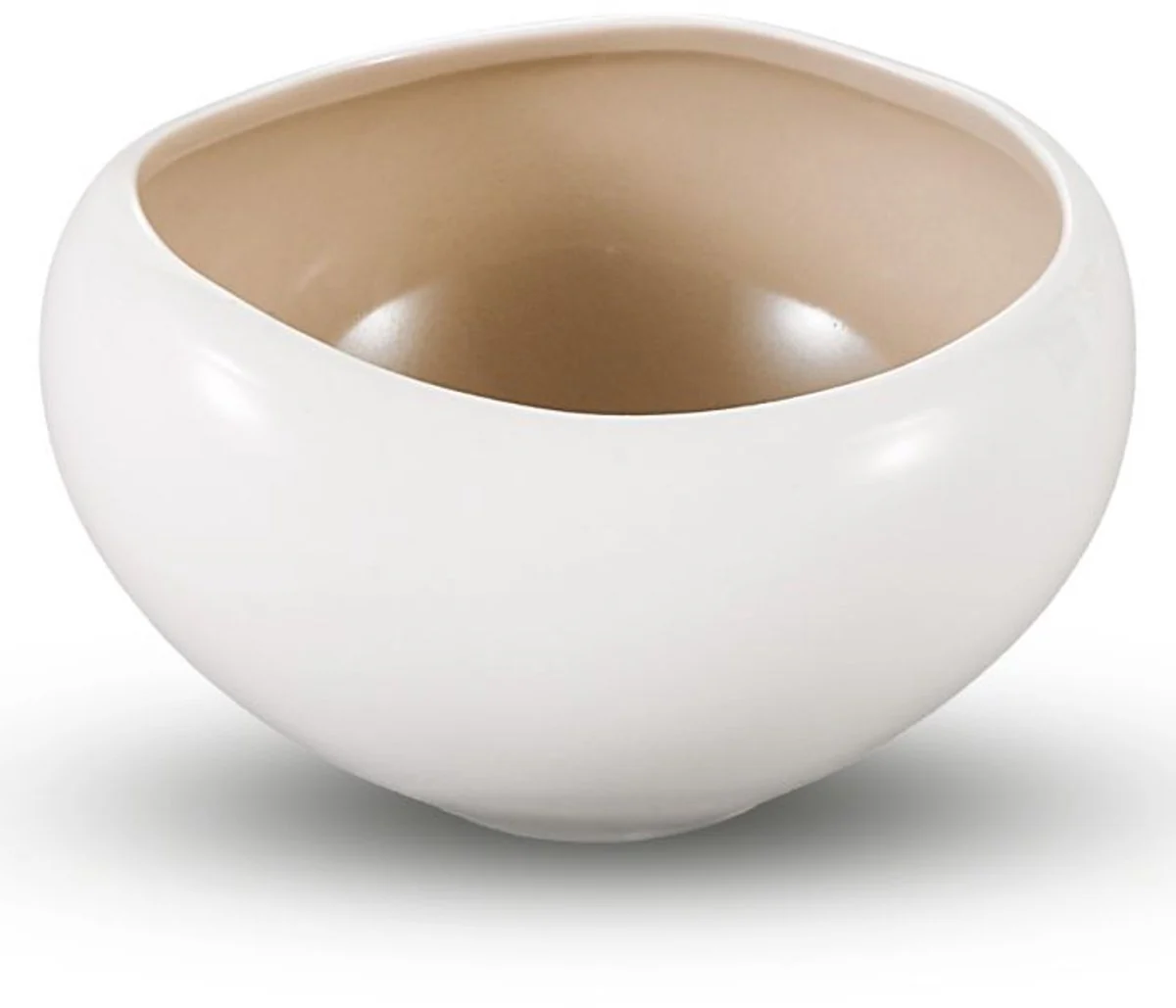 Bricard Barles Kommenset – 6-delig – Wit/Taupe – Ø12,2×11,5×7,6cm