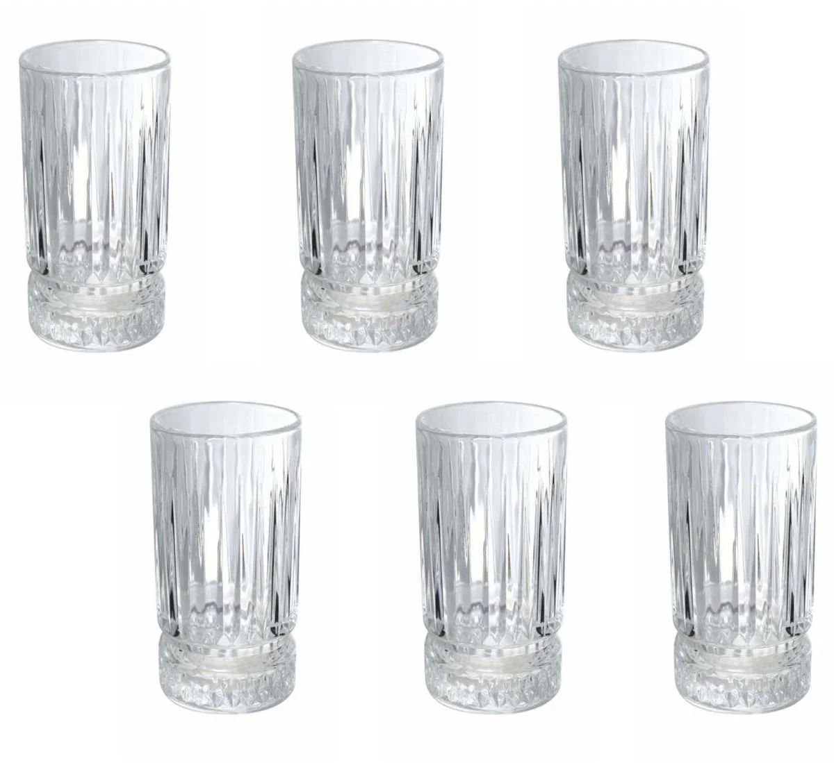 Bricard Eslida Longdrink Glazenset – 250ml – Set van 6 – Waterglas – Drinkglas