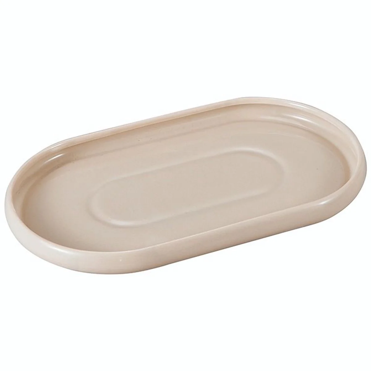 Bricard Bondy Porseleinen Schalen Set – 6-delig – Ovaal – Taupe