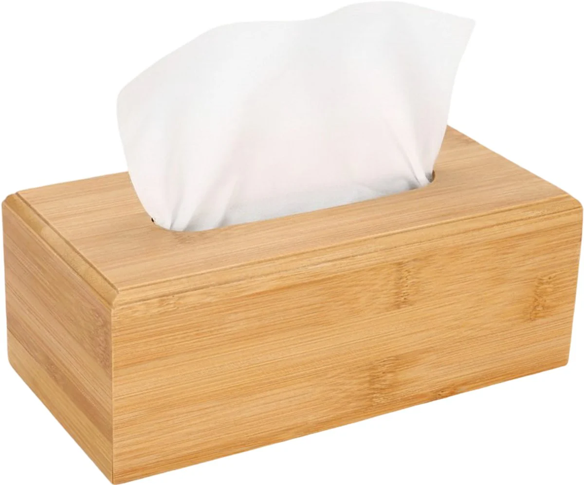 Cheffinger Tissue Box – Bamboe – Tissue Doos – Tissuehouder