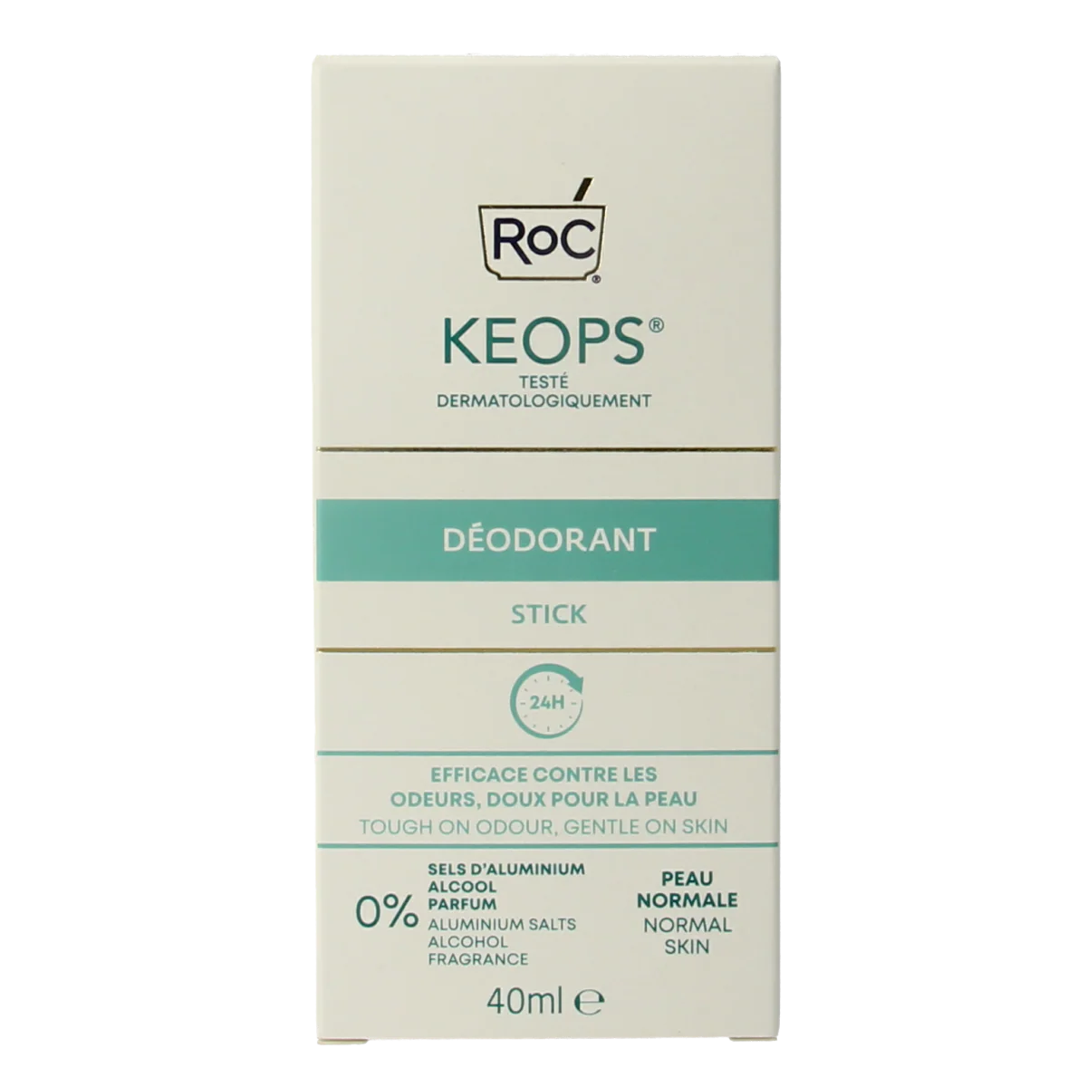 ROC Keops deodorant stick 40 Milliliter