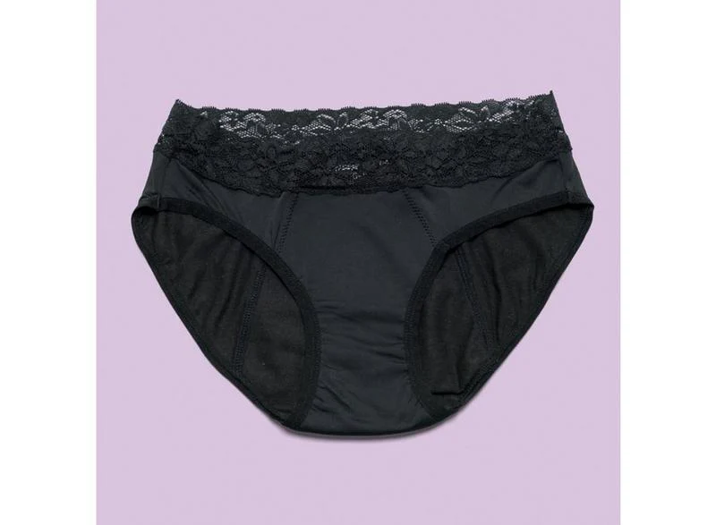 Cheeky Wipes Menstruatie ondergoed Feeling Pretty zw maat 36-38 1.00 Stuks