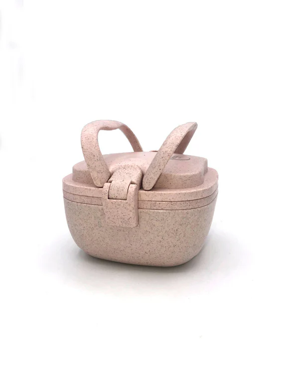 Huski Home Rice husk lunch box rose 1.00 Stuks