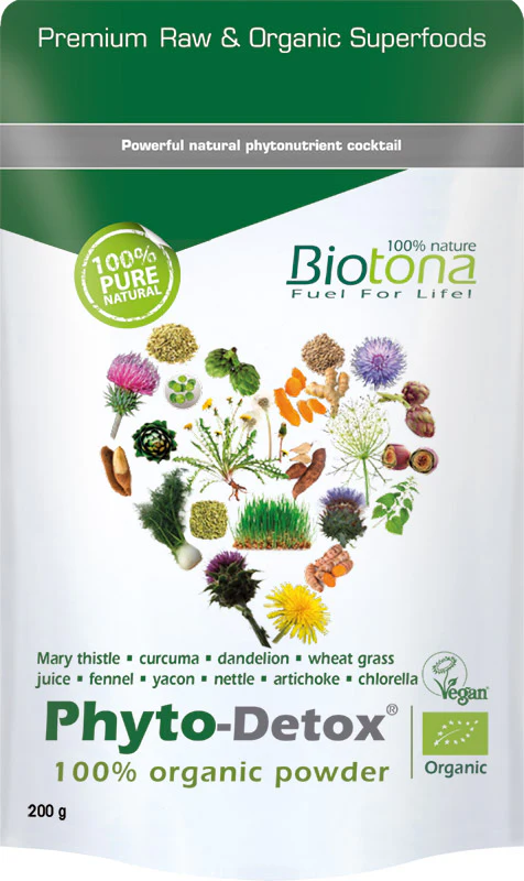 Biotona Phyto-detox organic powder bio 200.00 Gram
