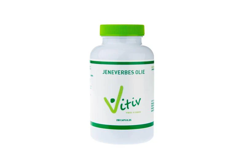 Vitiv Jeneverbes olie 250.00 Capsules
