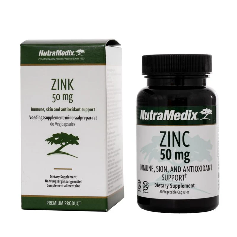 Nutramedix Zink 50mg 60.00 Capsules