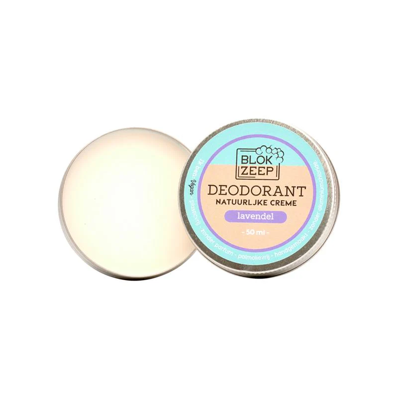 Blokzeep Deodorant creme lavendel 50.00 Milliliter