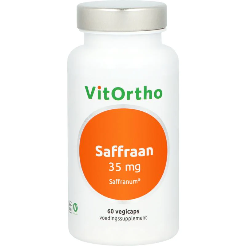VitOrtho Saffraan 35mg 60.00 Vegetarische capsules
