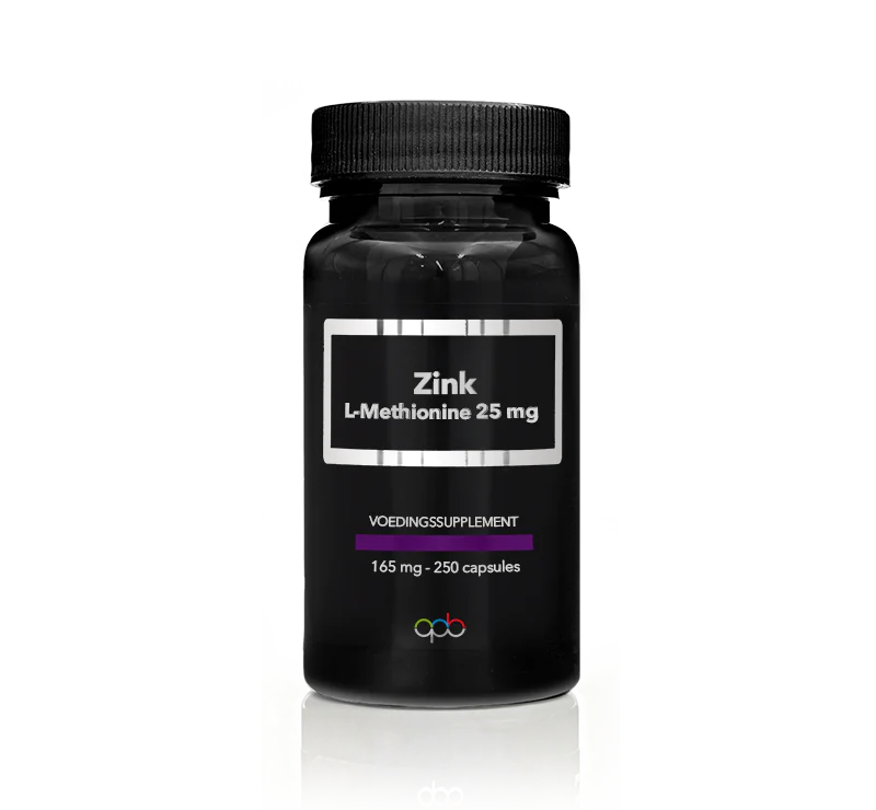 APB Holland Zink L-Methionine 25mg 250.00 Capsules