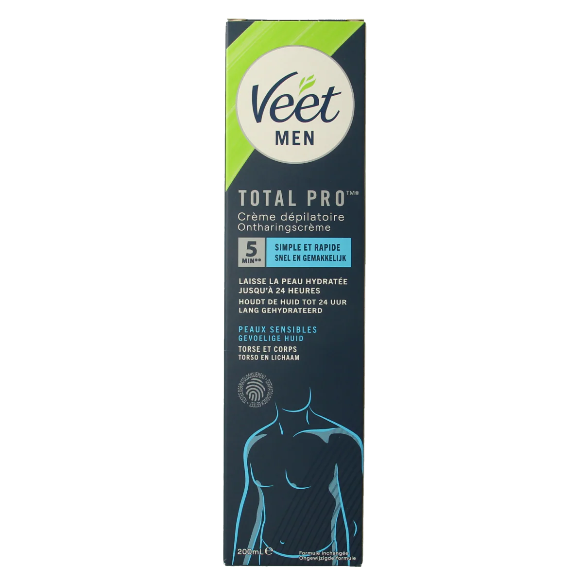 Veet Men ontharingscreme sensitive 200.00 Milliliter