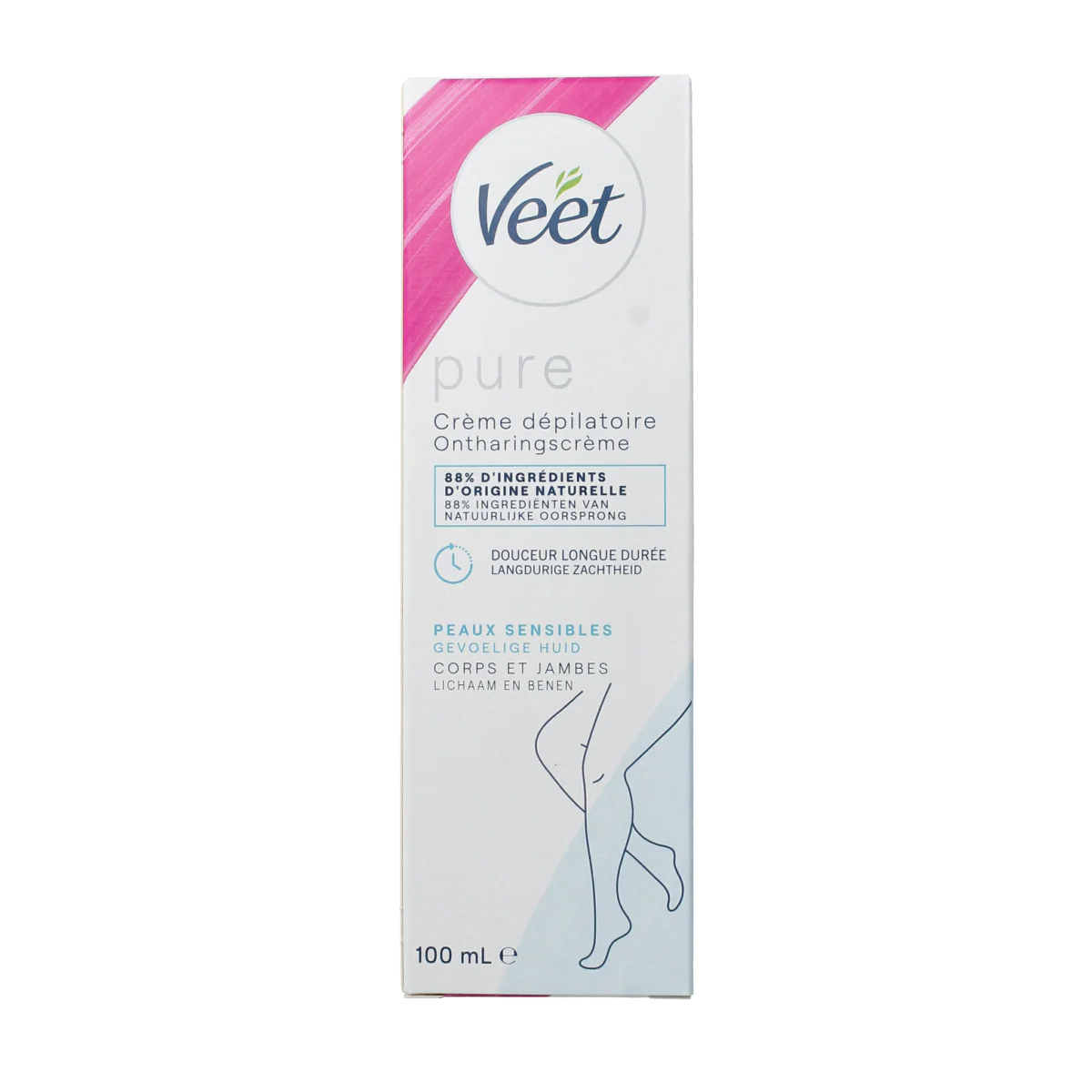 Veet Ontharingscreme gevoelige huid 100.00 Milliliter