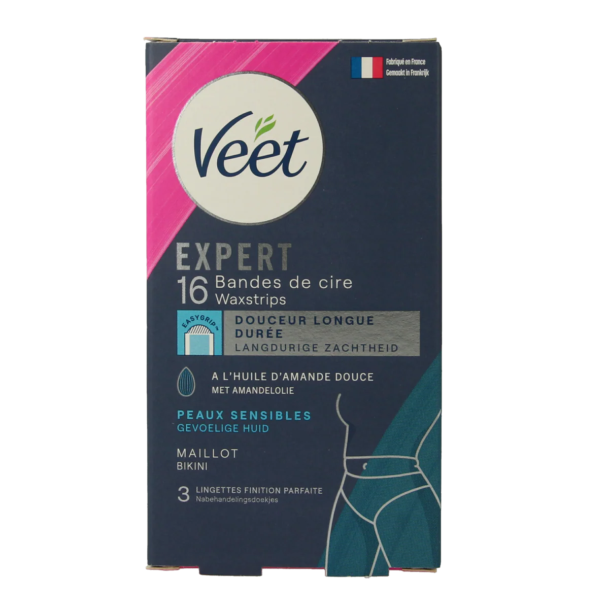 Veet Expert koude waxstrips bikini 16.00 Stuks