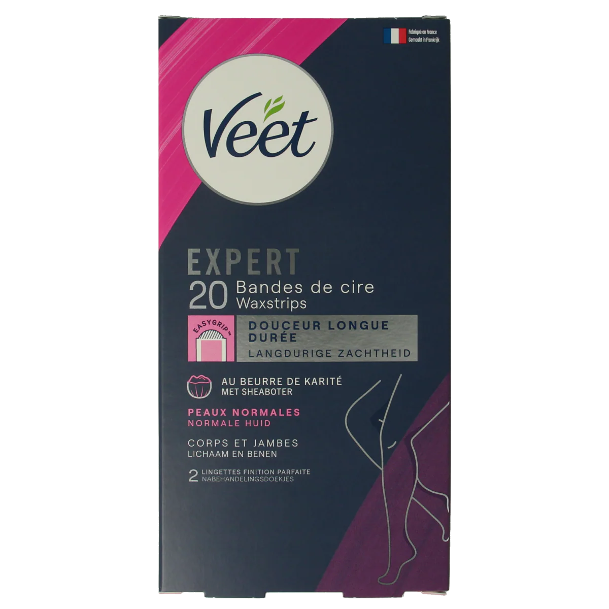 Veet Expert koude waxstrips been normal 20.00 Stuks