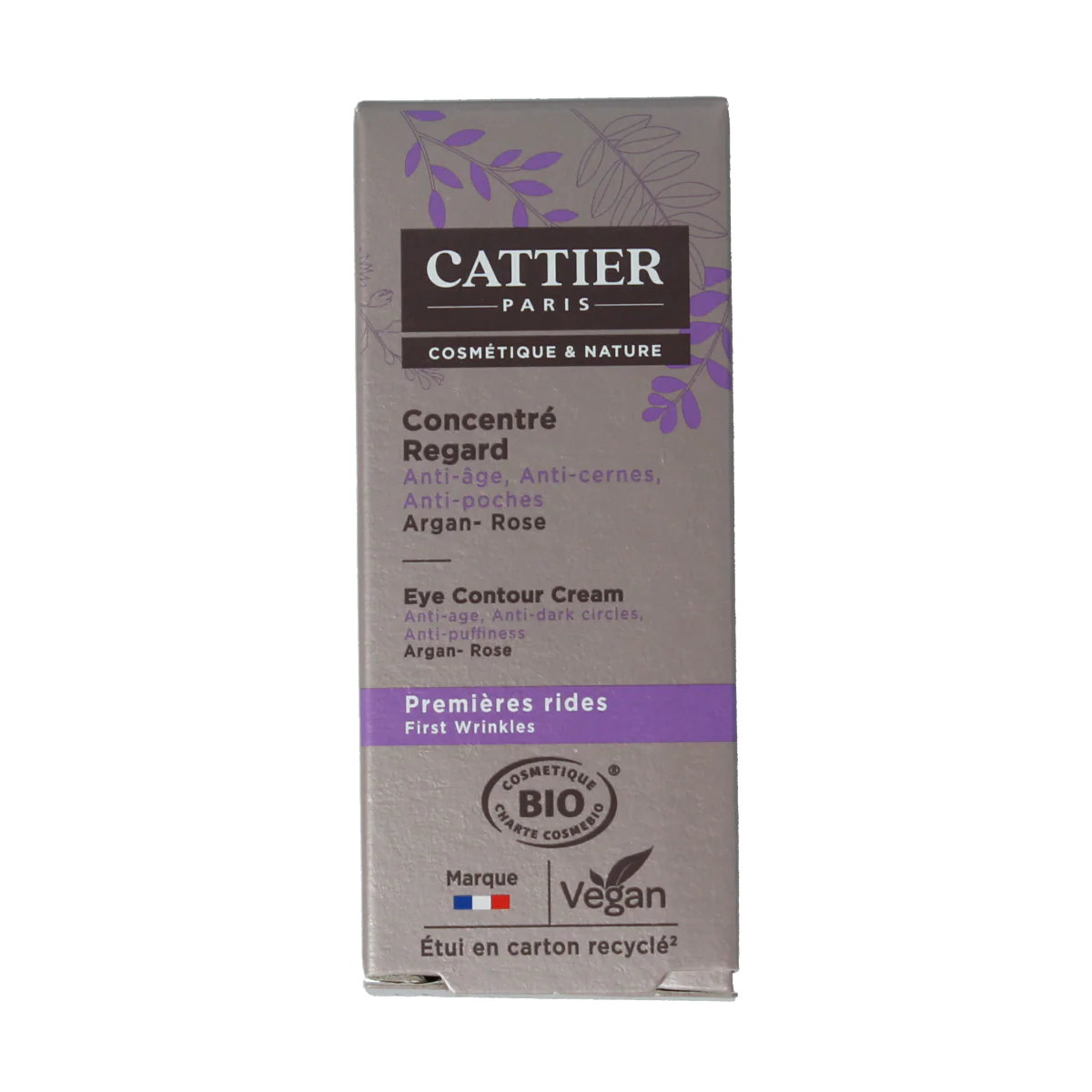 Cattier Oogcreme eclat de rose contour treatment 15.00 Milliliter