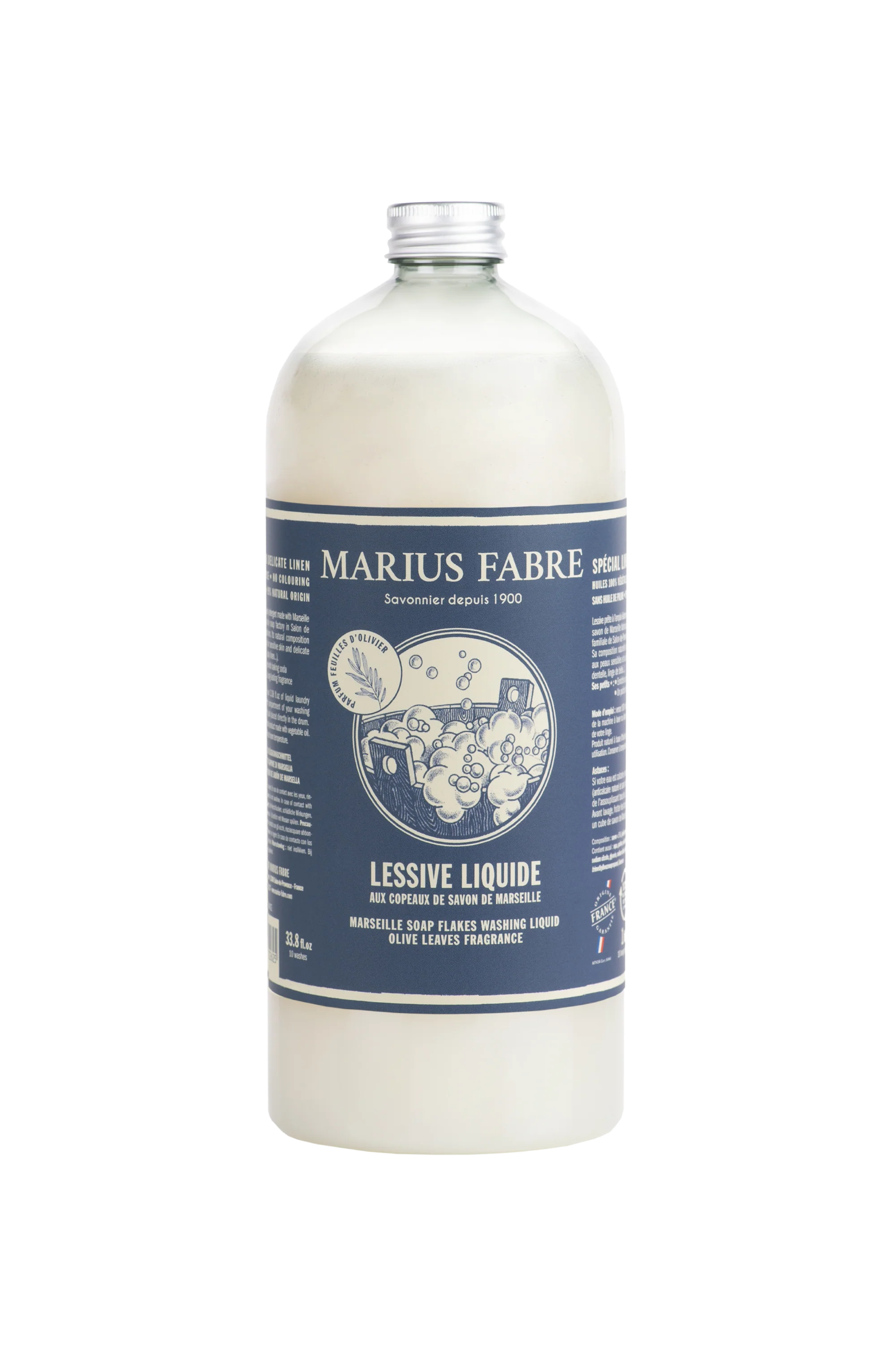 Marius Fabre Savon Marseille zeepvlokwasmiddel olijfblad parfum 1.00 Liter