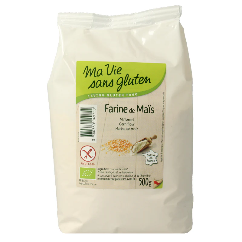 Ma Vie Sans Maismeel – glutenvrij – bio 500 Gram