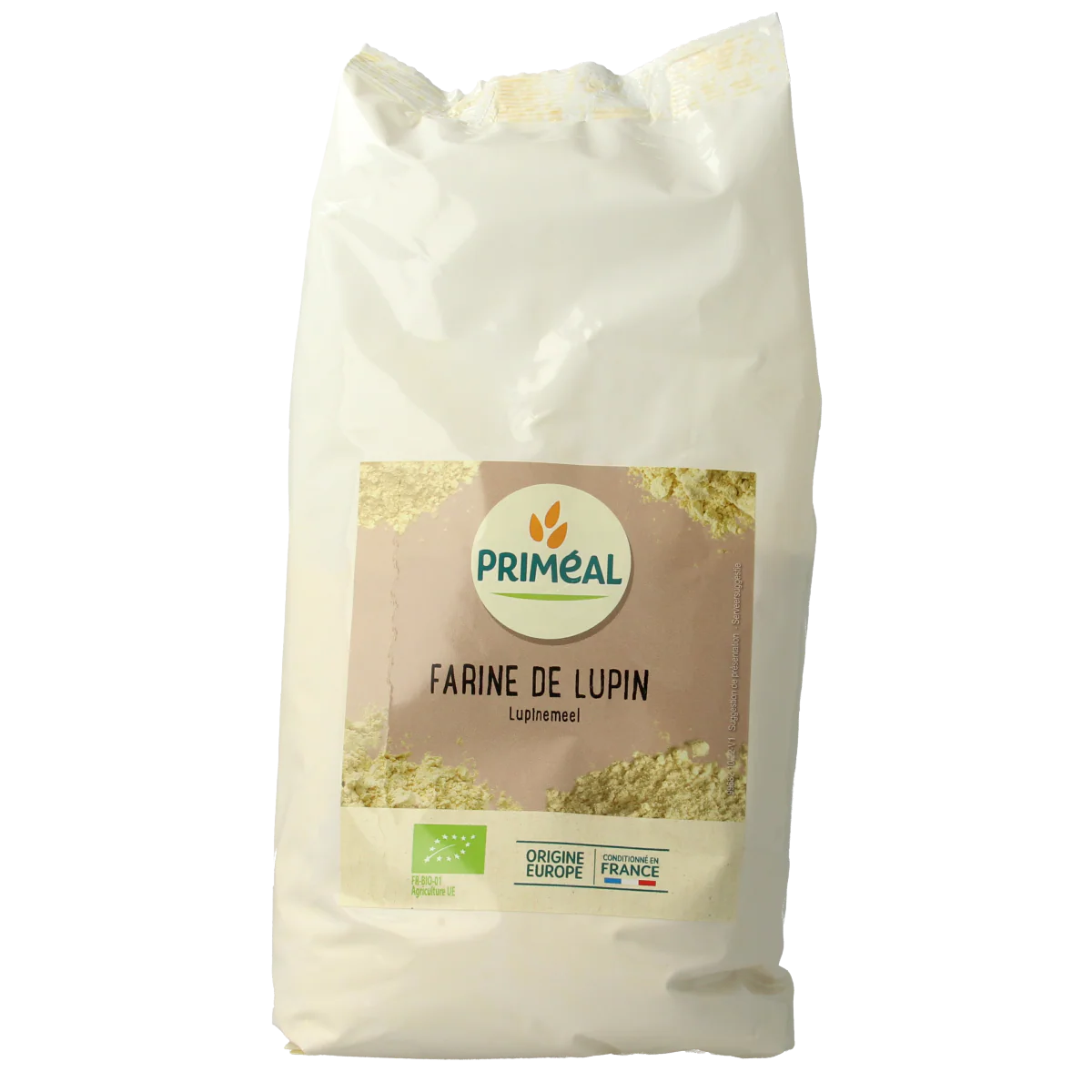 Primeal Lupinemeel bio 500.00 Gram