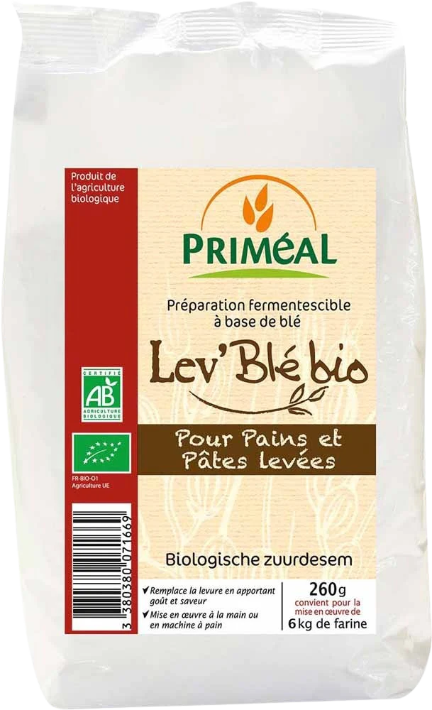 Primeal Zuurdesem tarwe bio 260.00 Gram