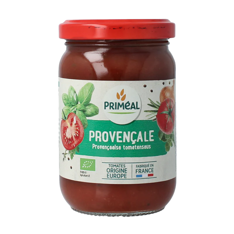 Primeal Tomatensaus Provencaalse stijl bio 200 Gram