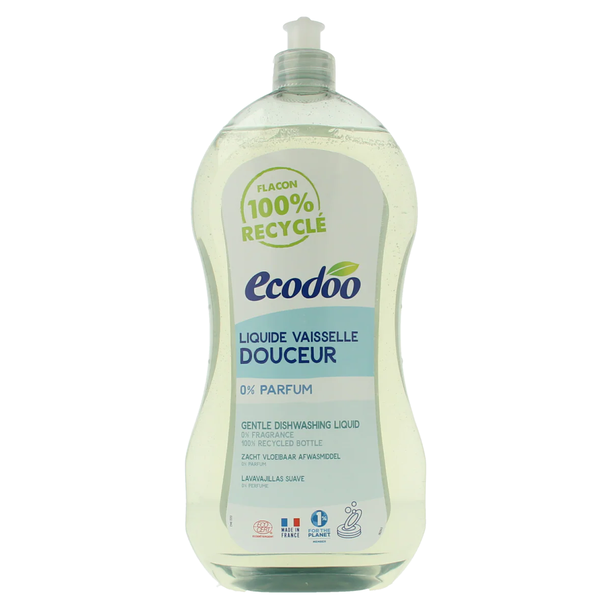 Ecodoo Afwasmiddel vloeibaar hypoallergeen 1.00 Liter
