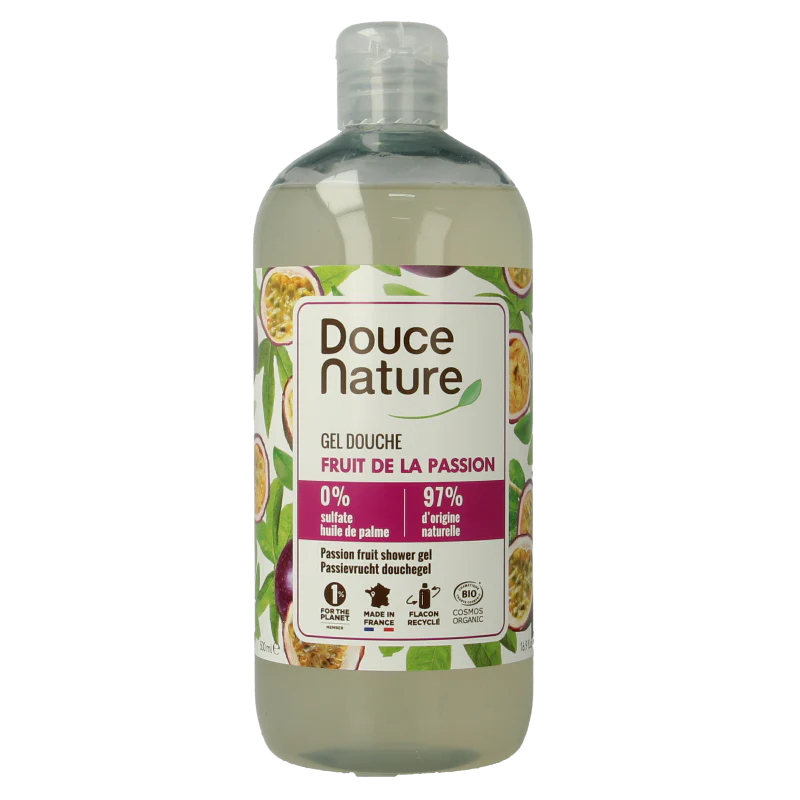 Douce Nature Douchegel passiefruit 500 Milliliter
