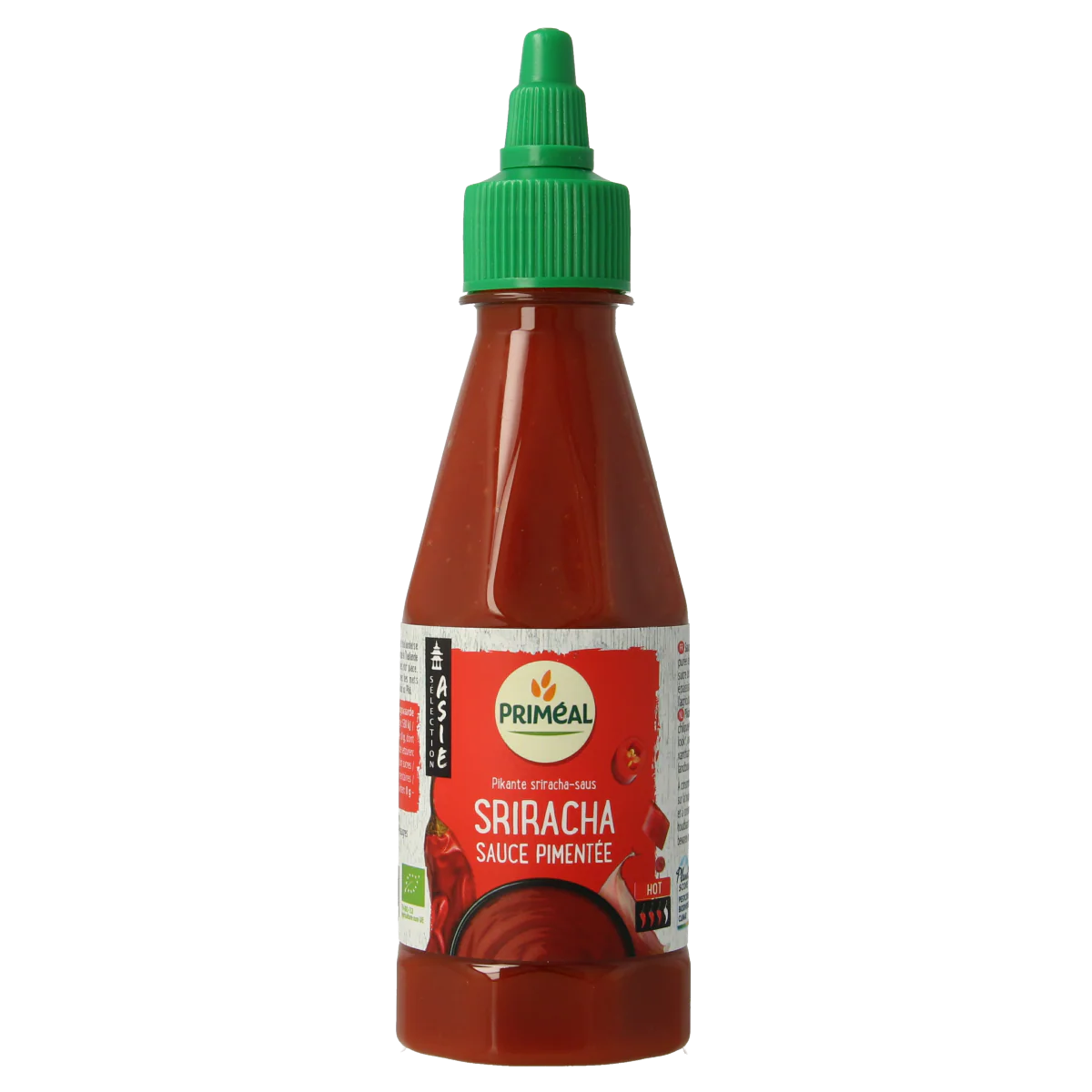 Primeal Chilisaus sriracha pittig bio 250.00 Gram