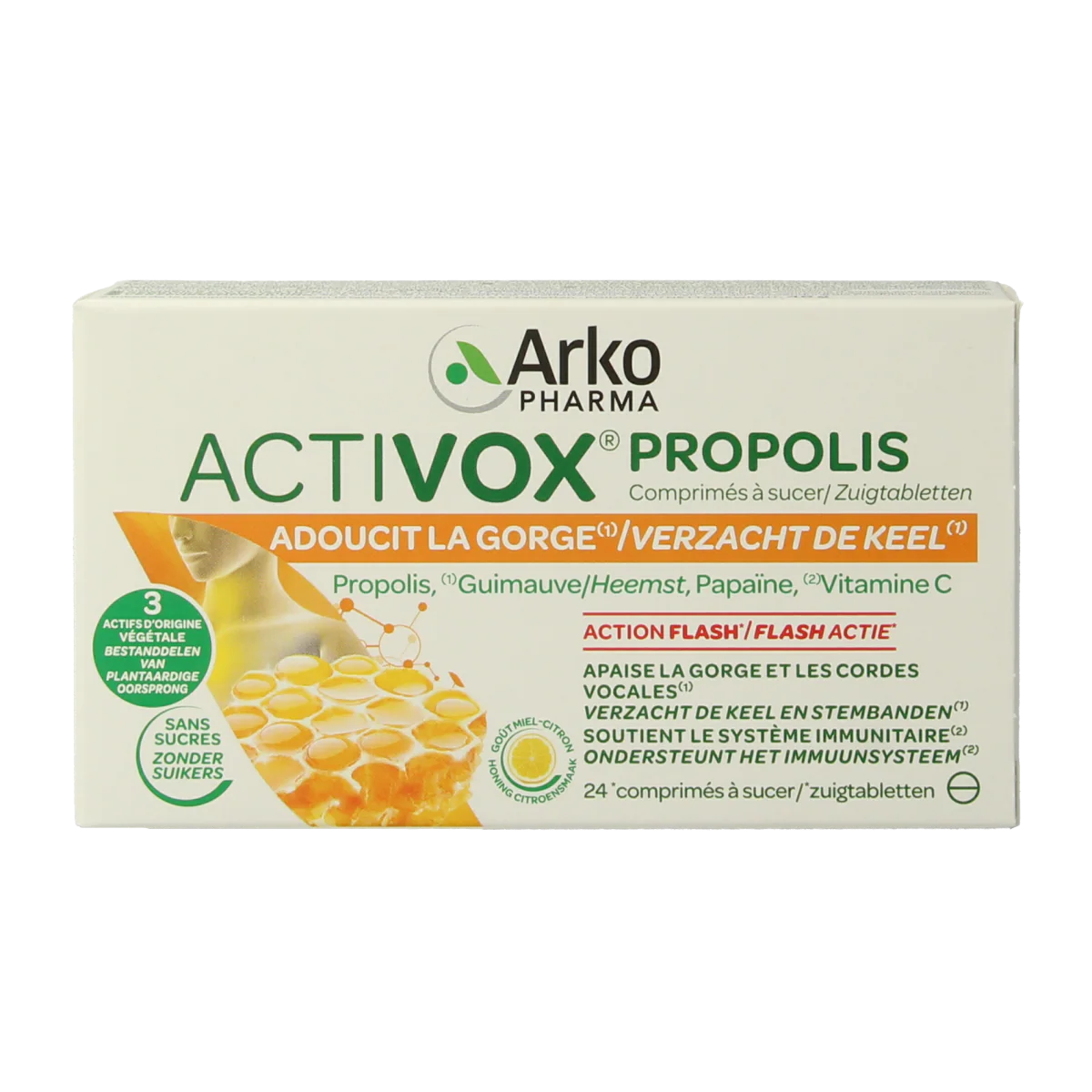 Activox Royal keel pastilles 24.00 Pastilles