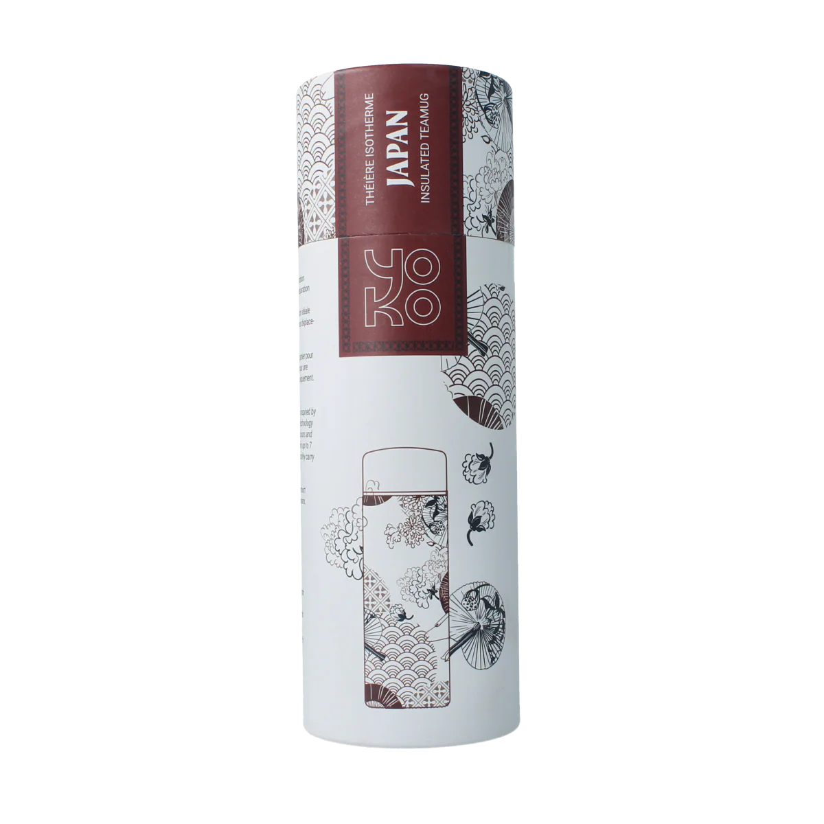 Yoko Drinkfles Japan & theefilter isotherm 350ml 1.00 Stuks