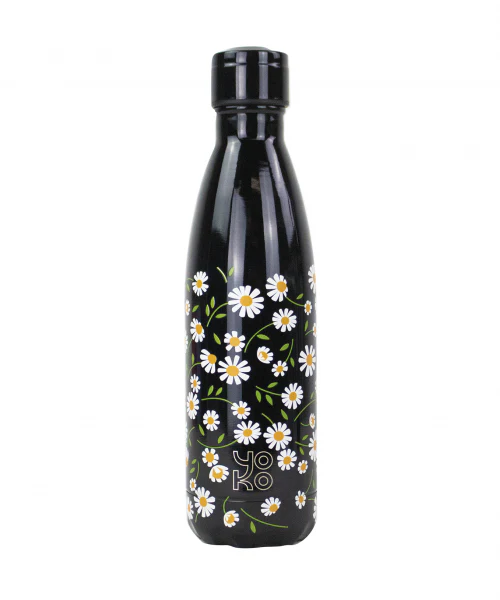 Yoko Drinkfles daisy isotherm 500ml 1.00 Stuks