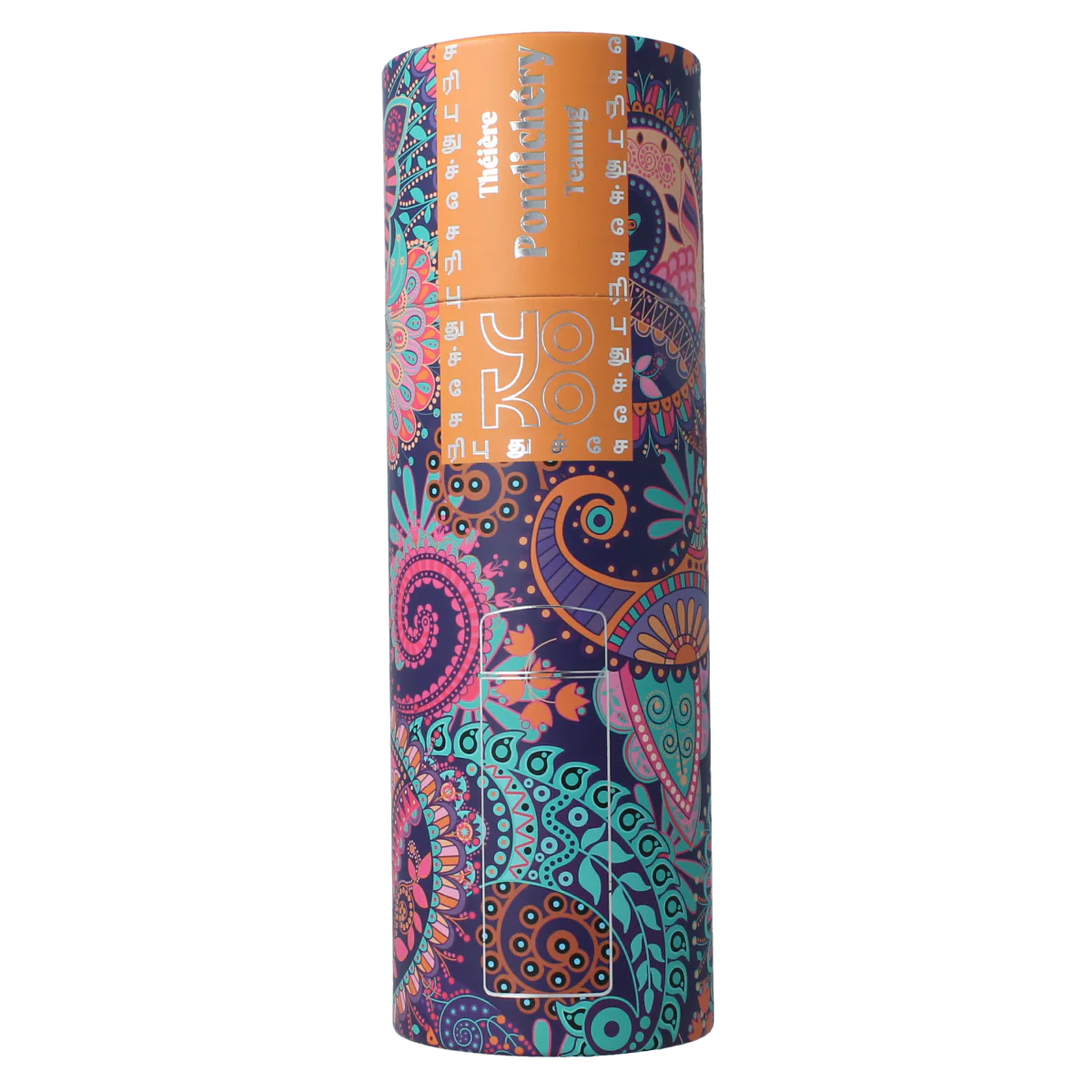 Yoko Drinkfles pondicherry & theefilter 350ml 1.00 Stuks
