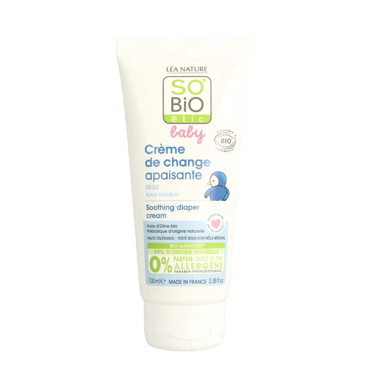 So Bio Etic Baby diaper cream 100.00 Milliliter