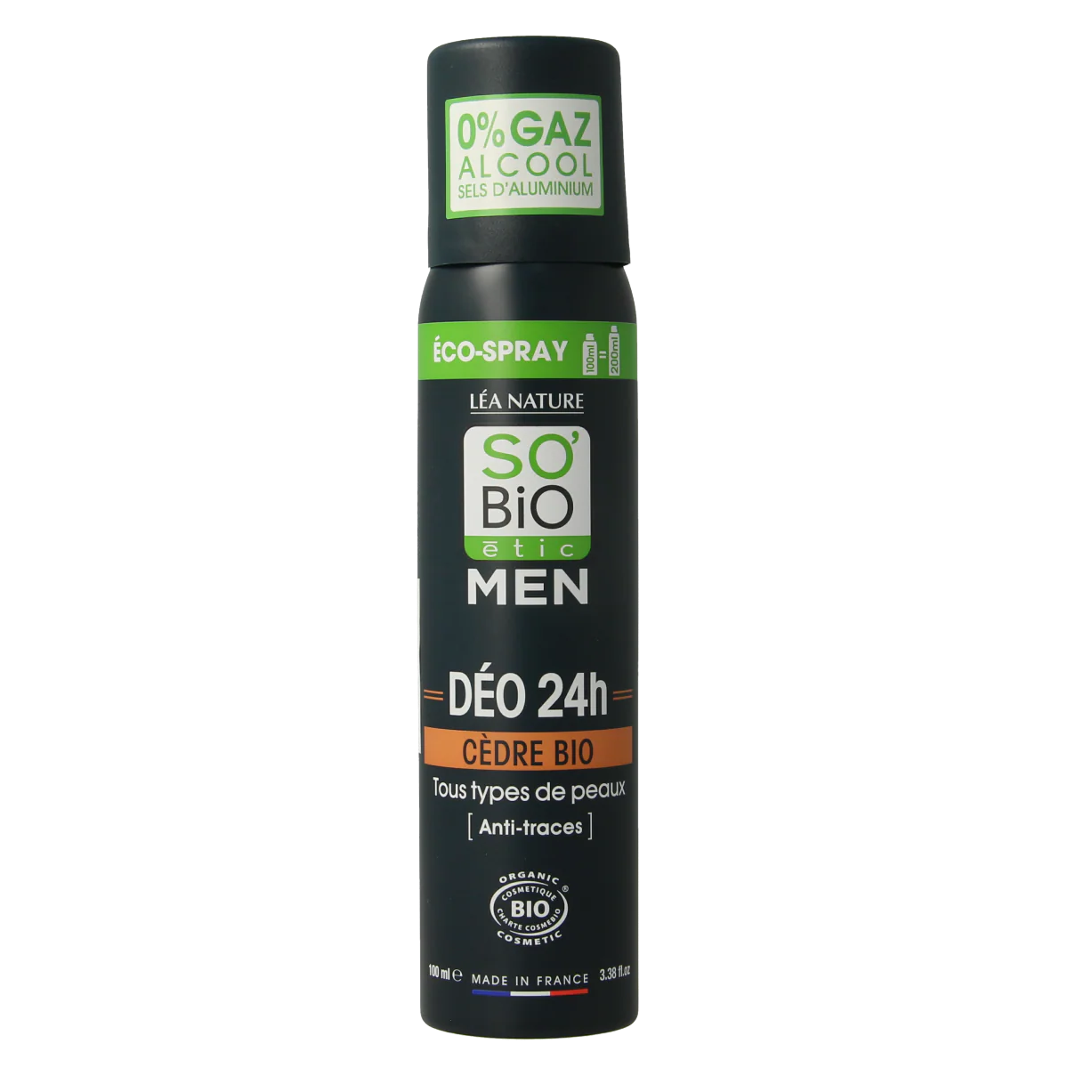 So Bio Etic For men deospray ceder 100 Milliliter