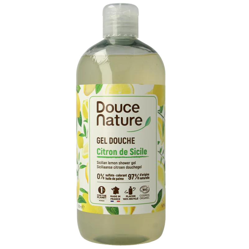 Douce Nature Douchegel Siciliaanse citroen 500.00 Milliliter