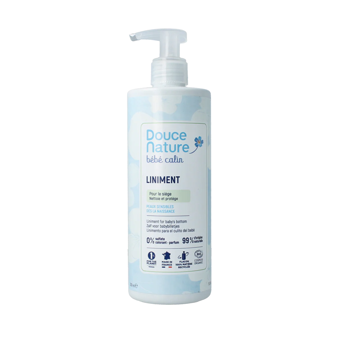 Douce Nature Baby liniment luierwisselcreme bio 350.00 Milliliter
