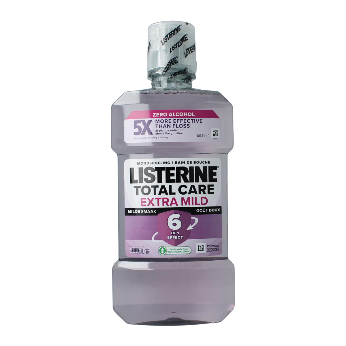 Listerine Mondwater total care extra mild 500.00 Milliliter