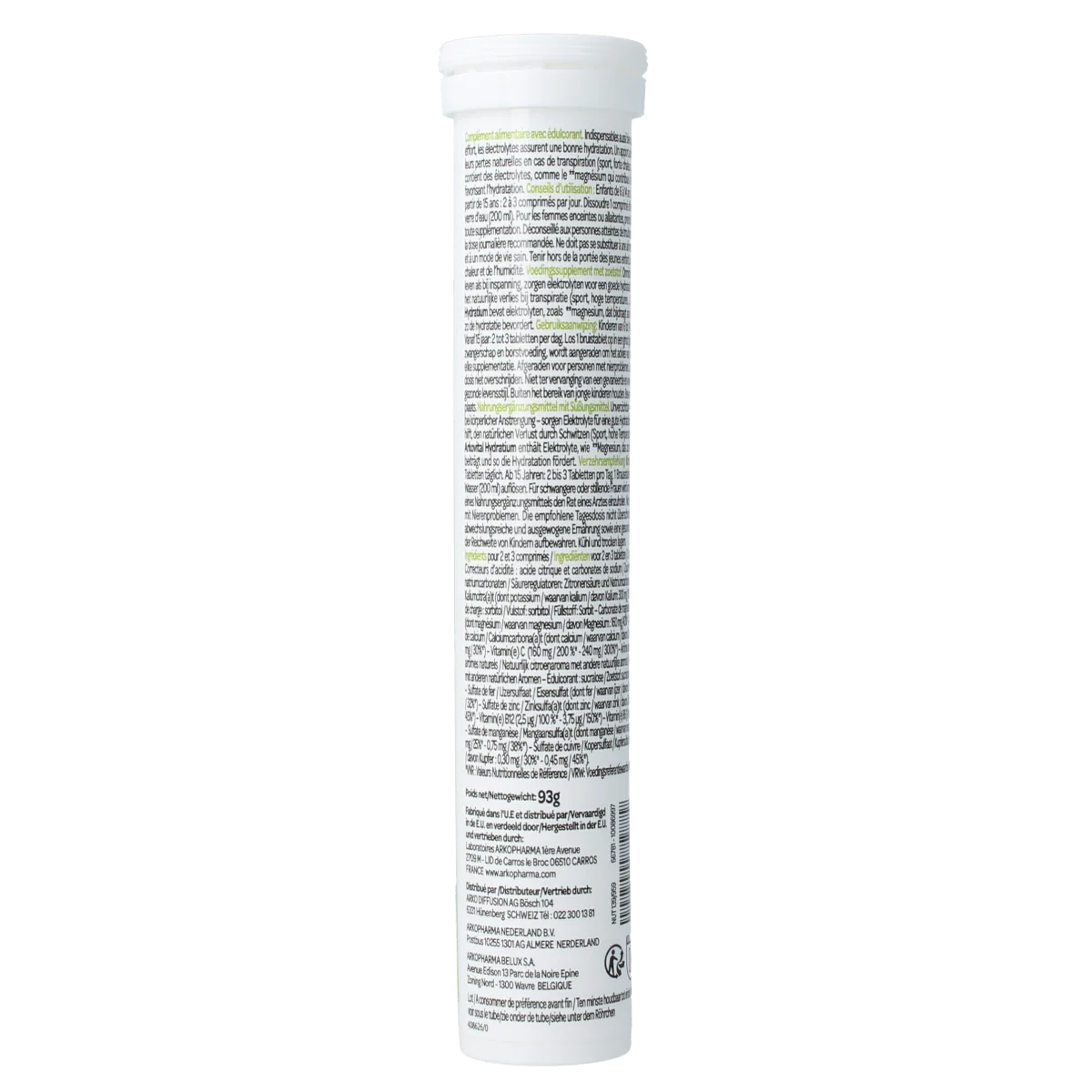 Arkovital Hydratium Citroen 24.00 Bruistabletten