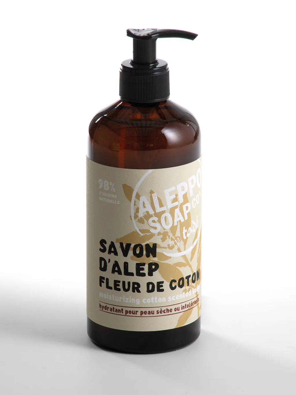 Aleppo Soap Co Savon d’Alep liquid fleur de coton 500.00 Milliliter