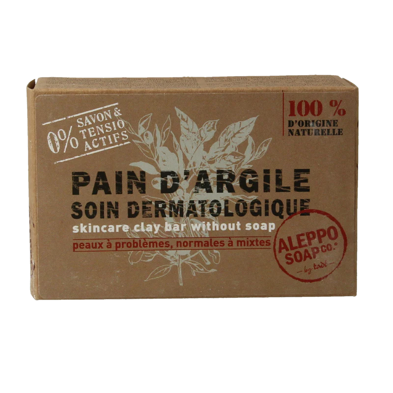 Aleppo Soap Co Kleitablet zonder zeep 320.00 Gram