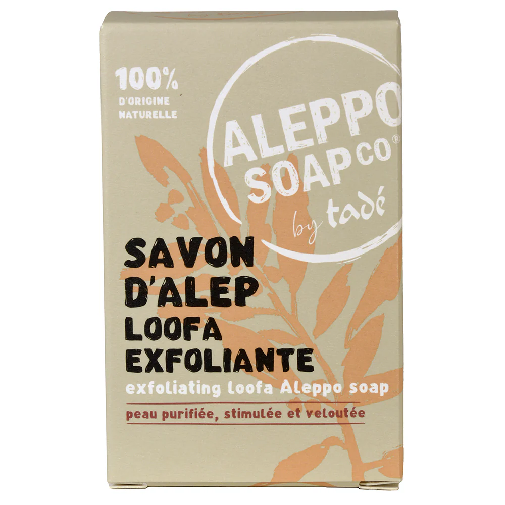 Aleppo Soap Co Savon d’Alep loofa exfoliante 150.00 Gram