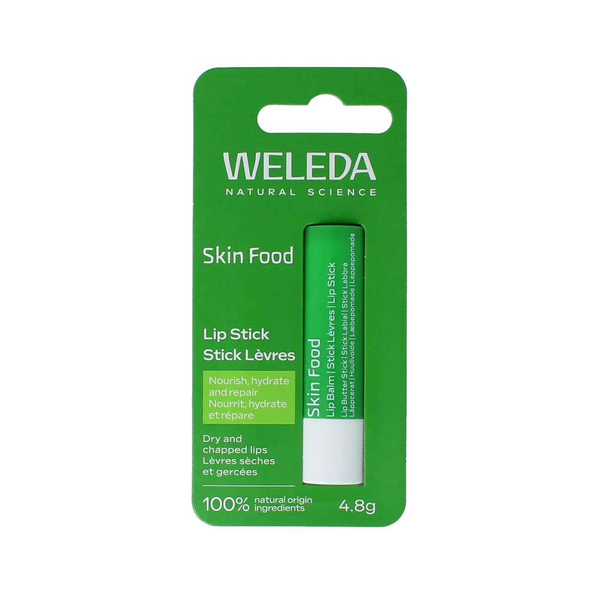 Weleda Skin food lip butter stick bio 4.80 Gram