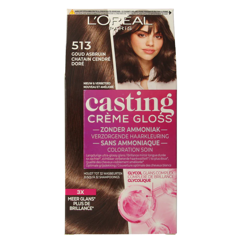 Casting Casting creme gloss 513 Iced truffle 1.00 Set