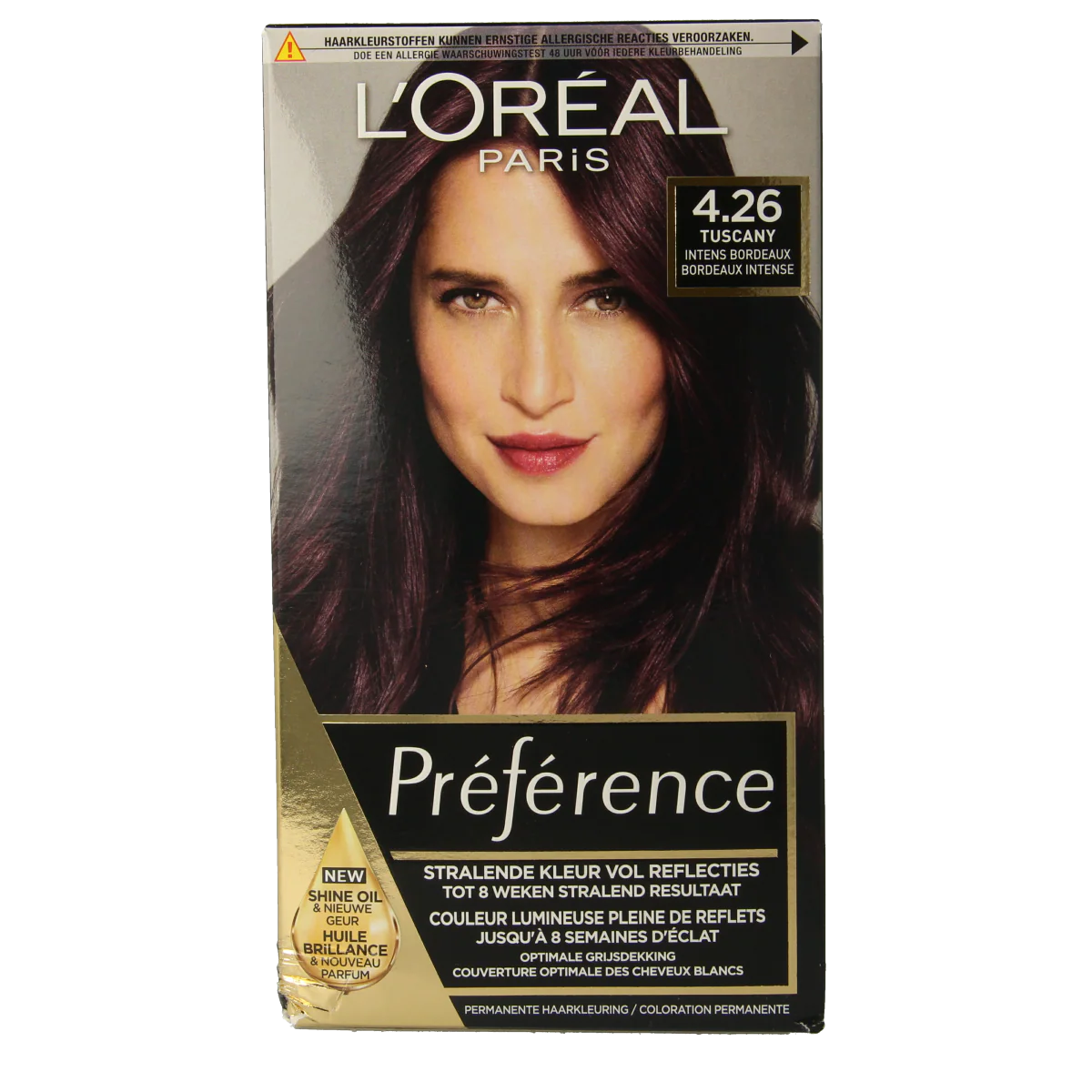 Preference 4.26 Tuscany intens bordeaux  1.00 Set