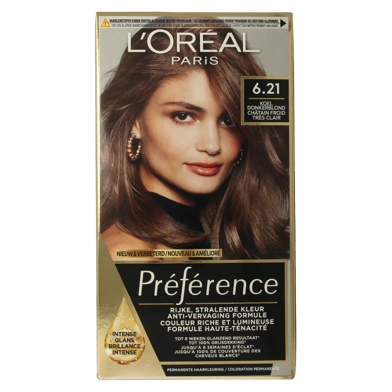 Preference 6.21 Zurich zeer licht koel bruin 1.00 Sachets