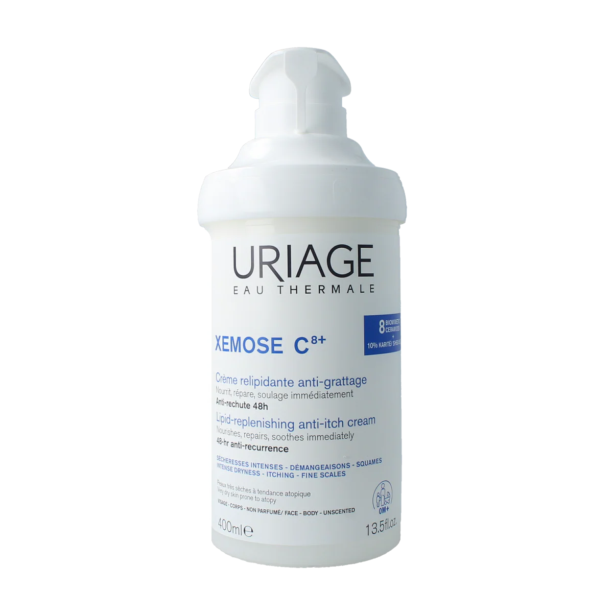 Uriage Xemose creme 400.00 Milliliter